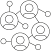 Soziales netzwerkdiagramm 1